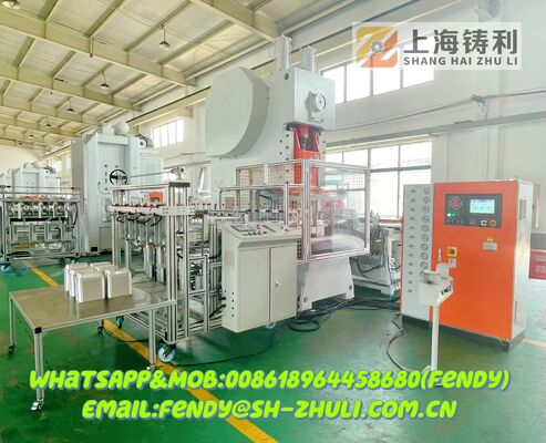 Automatic Foil Container Making Machine with Mitsubishi PLC and Schneider Electric