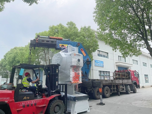 PLC Aluminium Foil Food Container Making Machine Zl-T63 650ml With 5 Air Tanks