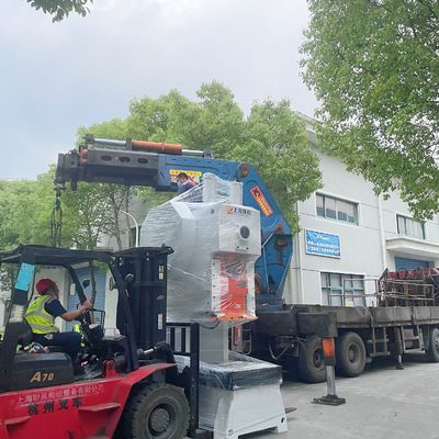 PLC Aluminium Foil Container Punching Machine Zl-T63 For 750ml Containers