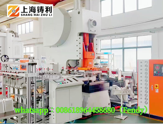 ZL-T63 Automatic Aluminium Food Container Machine with Mitsubishi PLC and Schneider Components