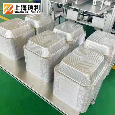Mitsubishi Encoder Aluminium Container Making Machine for Round Square Rectangular Shapes