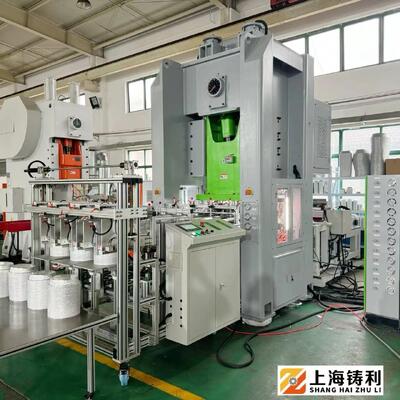 Automatic Aluminum Foil Container Making Machine for Round Square Rectangular Trays