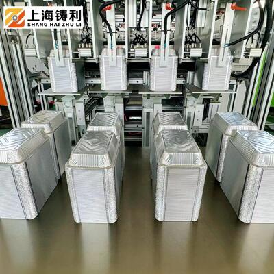 Automatic Aluminum Foil Container Making Machine for Round Square Rectangular Trays