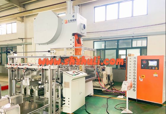 10T Aluminium Container Making Machine 6.5x6x3.8M 12PCS Valve