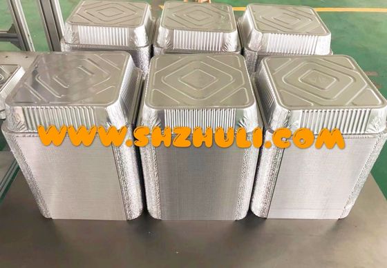 10T Aluminium Container Making Machine 6.5x6x3.8M 12PCS Valve