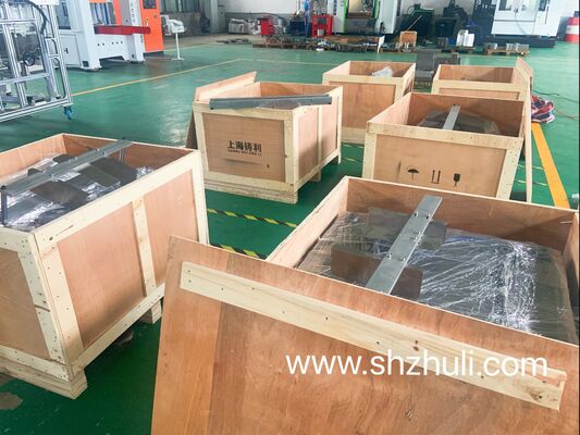 Mitsubishi PLC Inverter aluminum foil container machine  180-260mm Slide Stroke