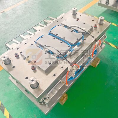 Mitsubishi PLC Controlled Pneumatic foil container machine  In White Orange