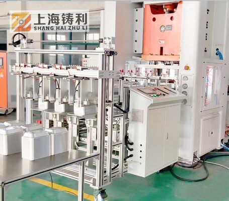 ZL-T80 80KN Aluminum Foil Container Making Machine With Mitsubishi PLC German Motor