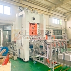 SMC VALVE Foil Container Production Line 16 Kw Aluminium Foil Container Machine