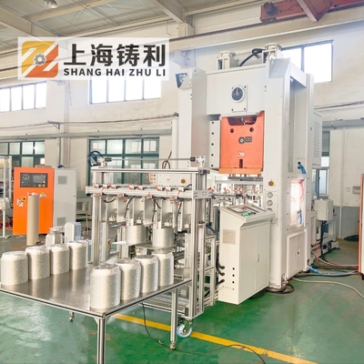 Pneumatic Aluminium Foil Making Machine Automatic Aluminum Silver Foil container Making Machine