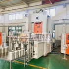 7.5x7x3.8m Manufacturing Food Container Punching Machine White Orange